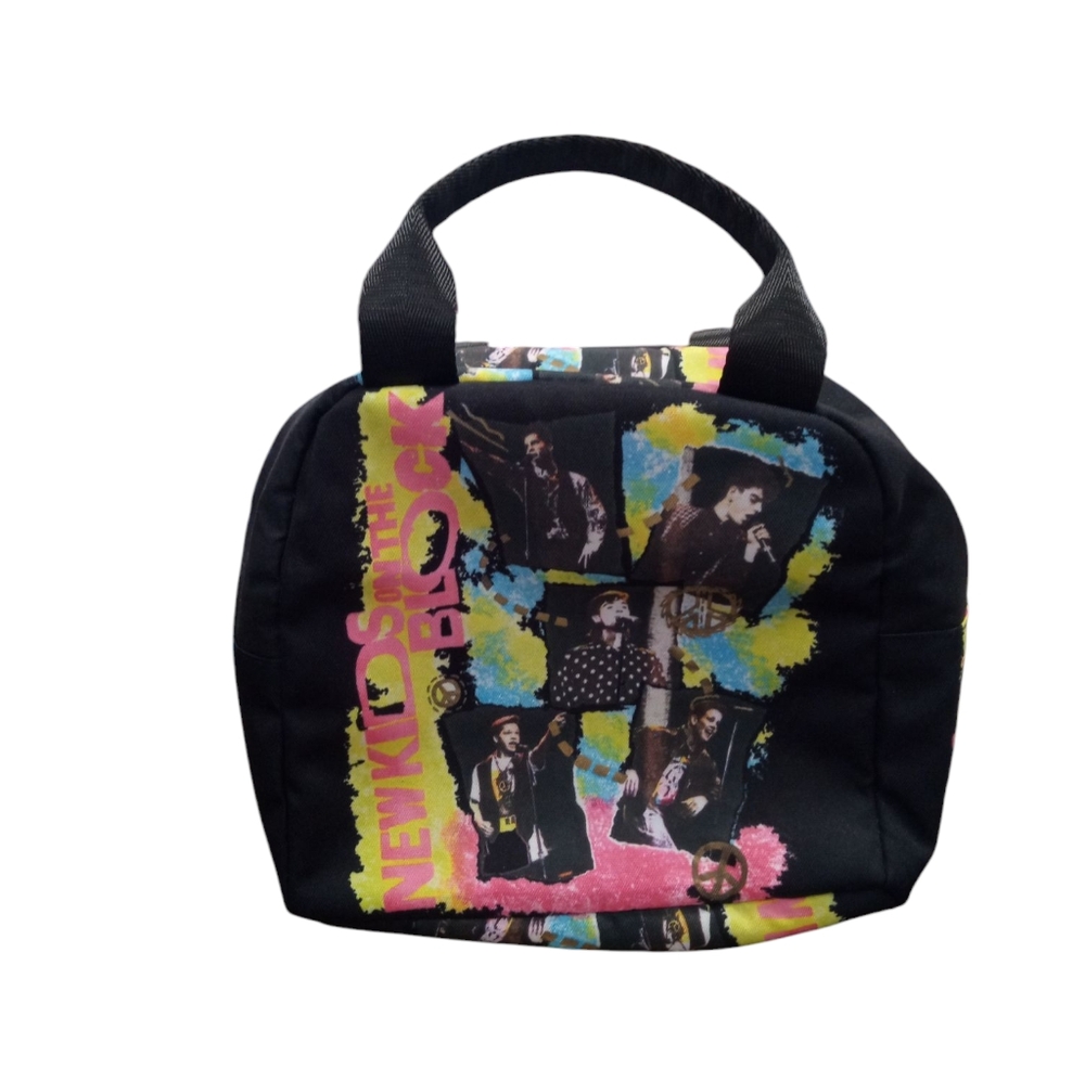 New Kids On The Block Black Lunch Tote.
